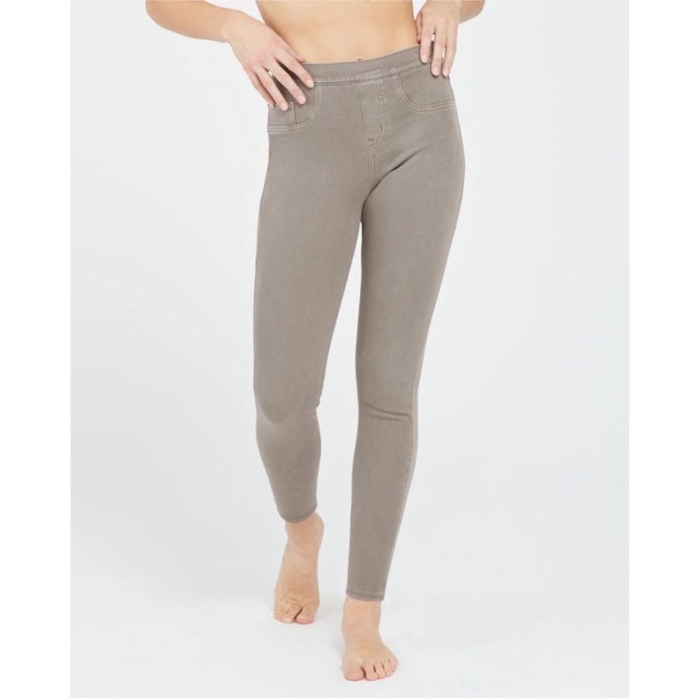 Spanx Ankle Jean-ish Legging in Earthly Taupe Women’s Large NWT